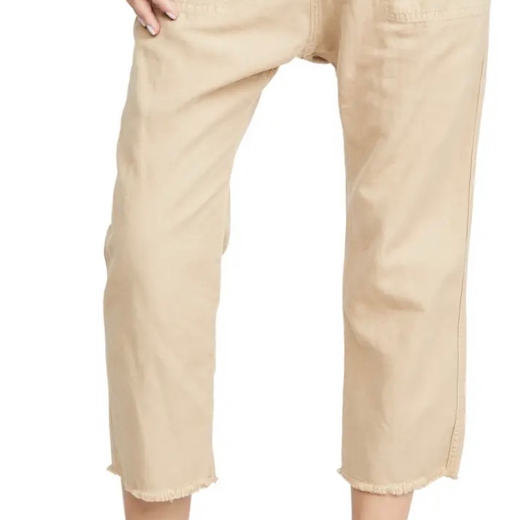 Nili Lotan Kaki Beige Pant Size 0 In Excellent Condition
